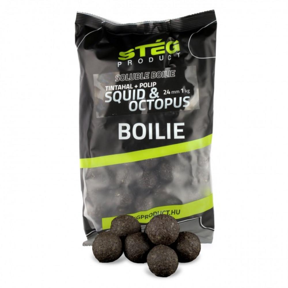 Soluble Boilie 24mm Squid & Octopus 1kg (SP112419) 