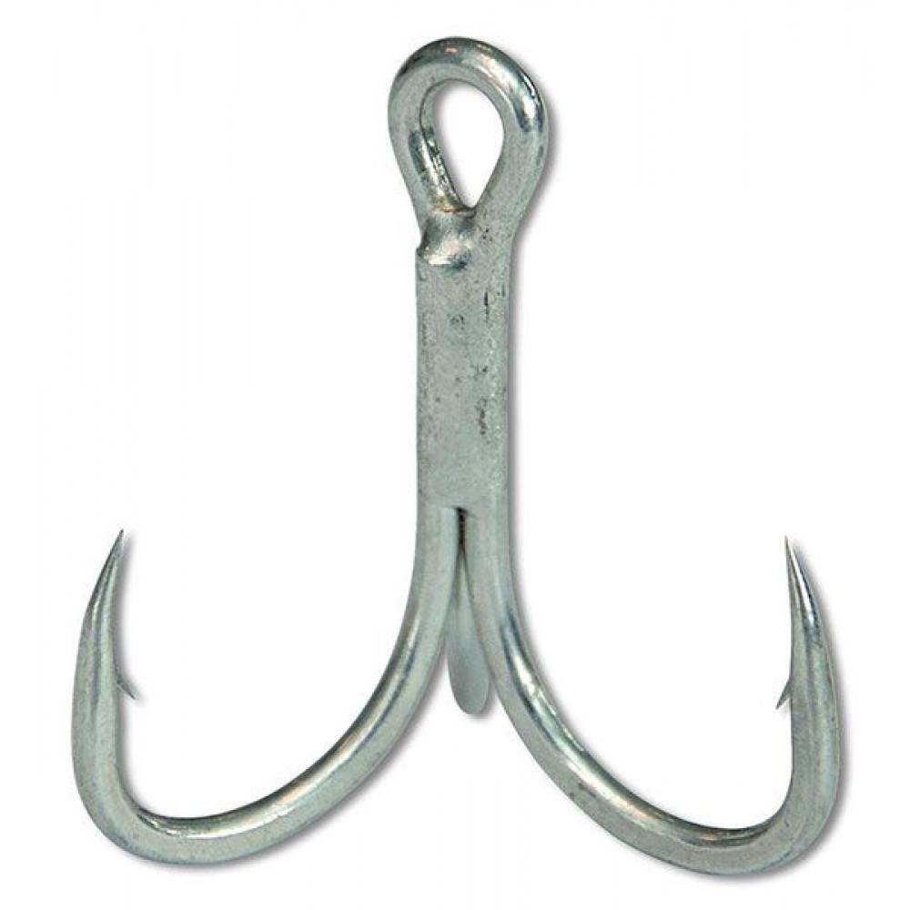 CURVED POINT TREBLE HOOK TIN #1 5pcs (4349001) 