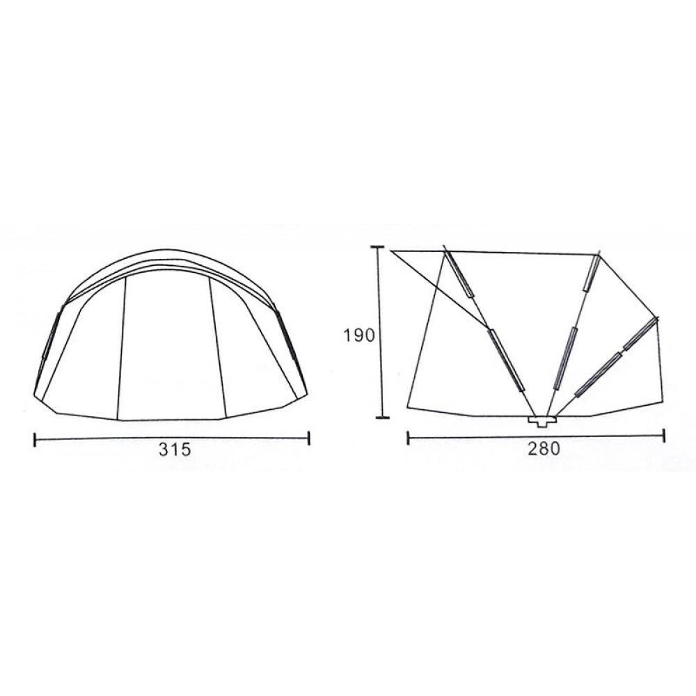 DIAMOND DOME 2 MAN with mesh capsule 10.000mm (CPB0252) 