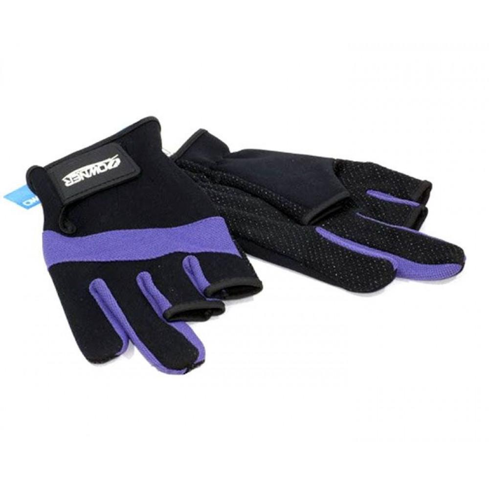 OWNER FISHING GLOVE (3 FINGER CUT) 9642 SIZE L 
