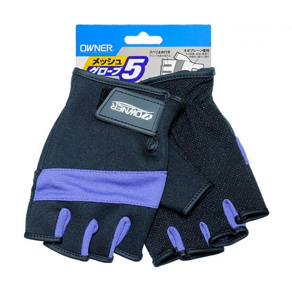 OWNER FISHING GLOVE (5 FINGER CUT) 9643 SIZE L 