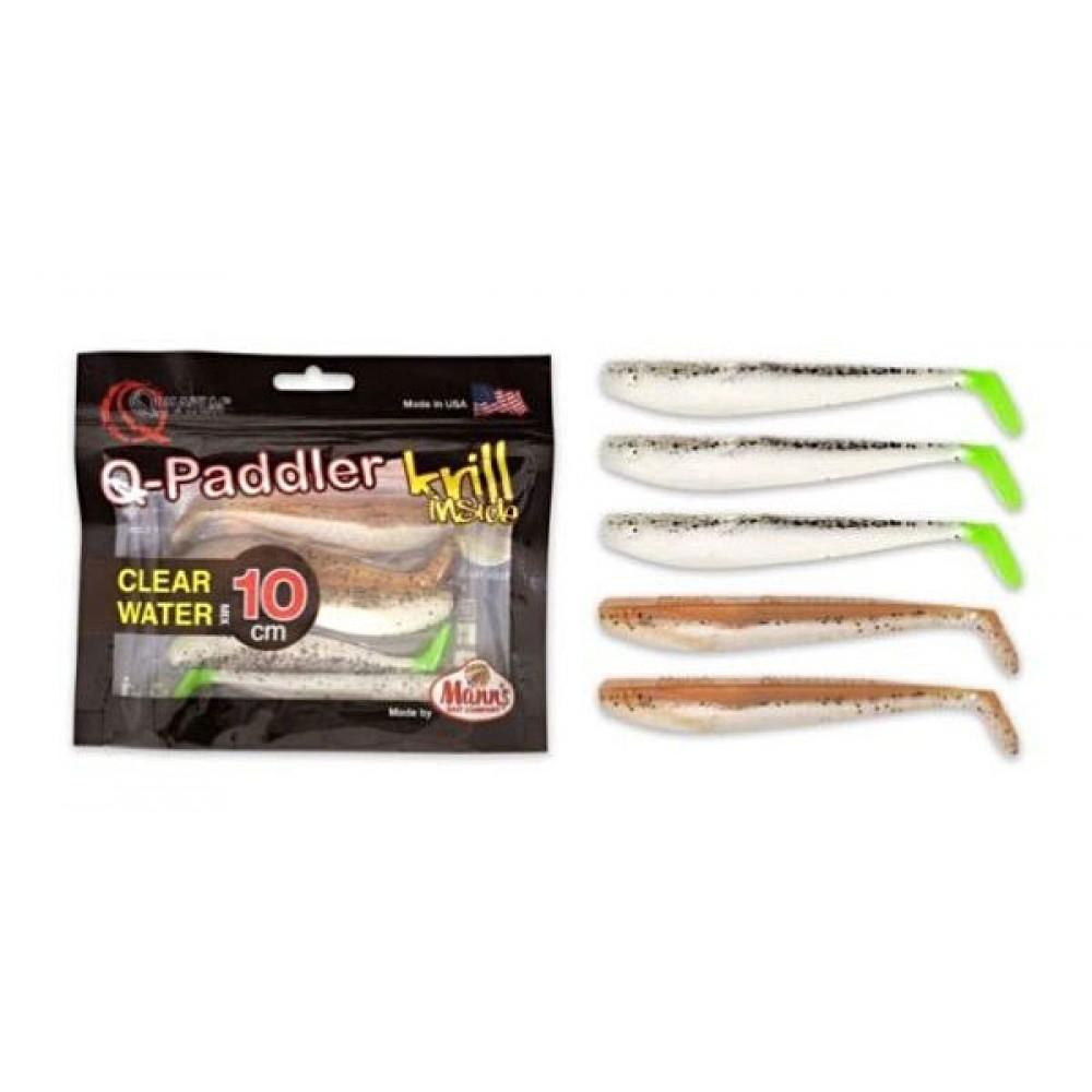 3x SALT & PEPPER UV-TAIL + 3x SAND GOBY Q-PADD. POW. PACKS CL. WAT. MIX KRILL 8cm 6pcs (3565001) 