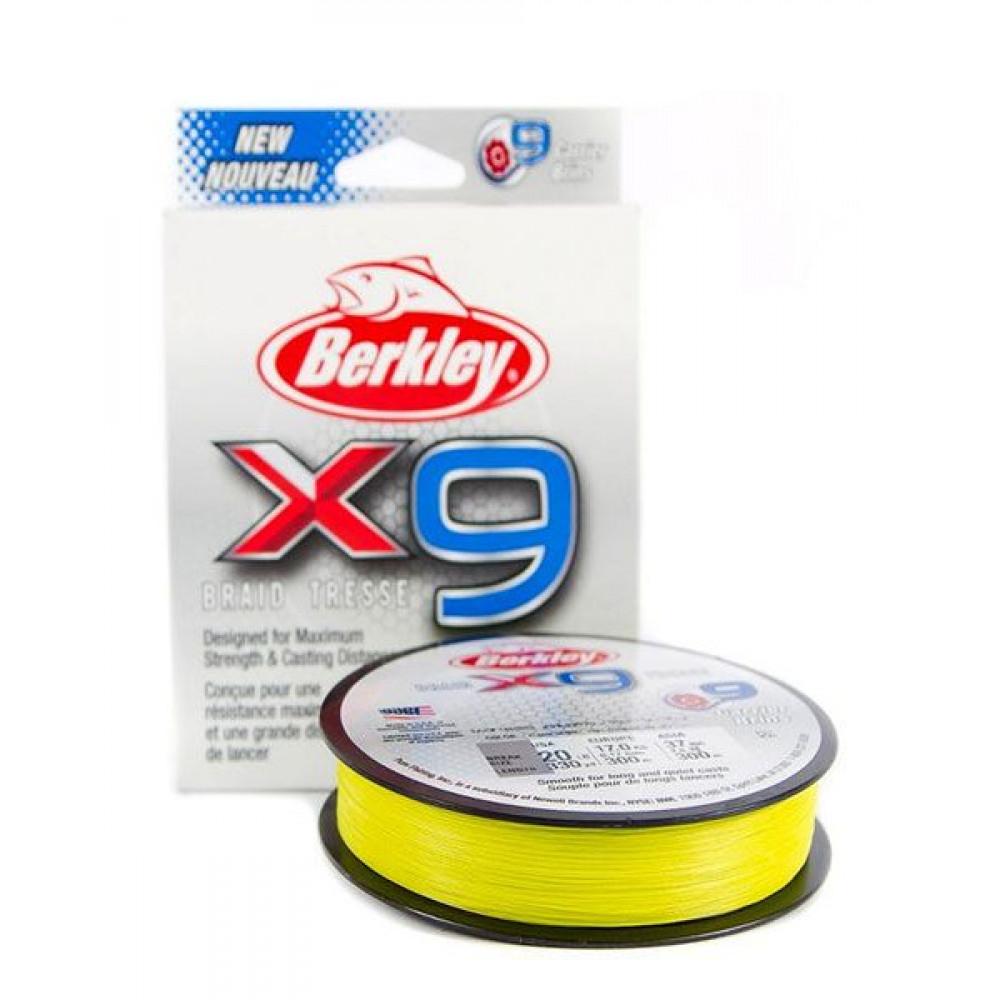X9 BRAID 150m 0.06mm FLURO GREEN (1486845) 