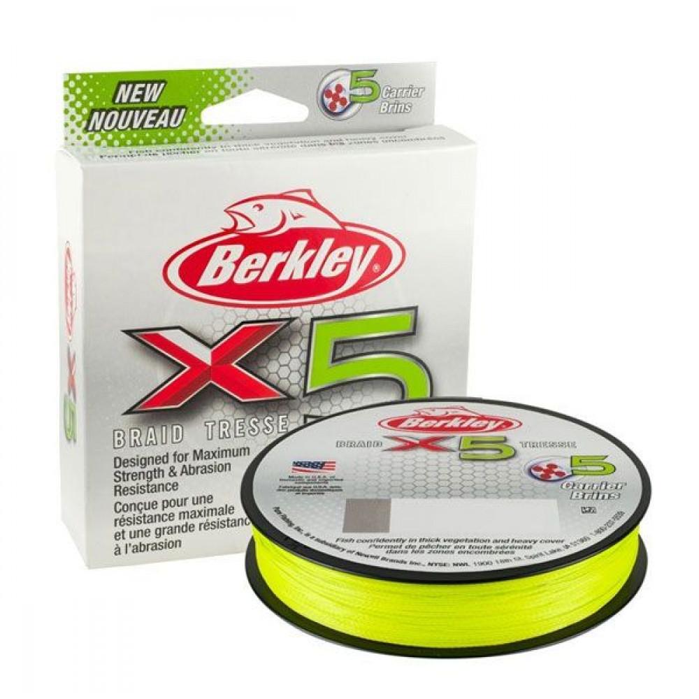 X5 BRAID 150m 0.10mm FLURO GREEN (1486745) 