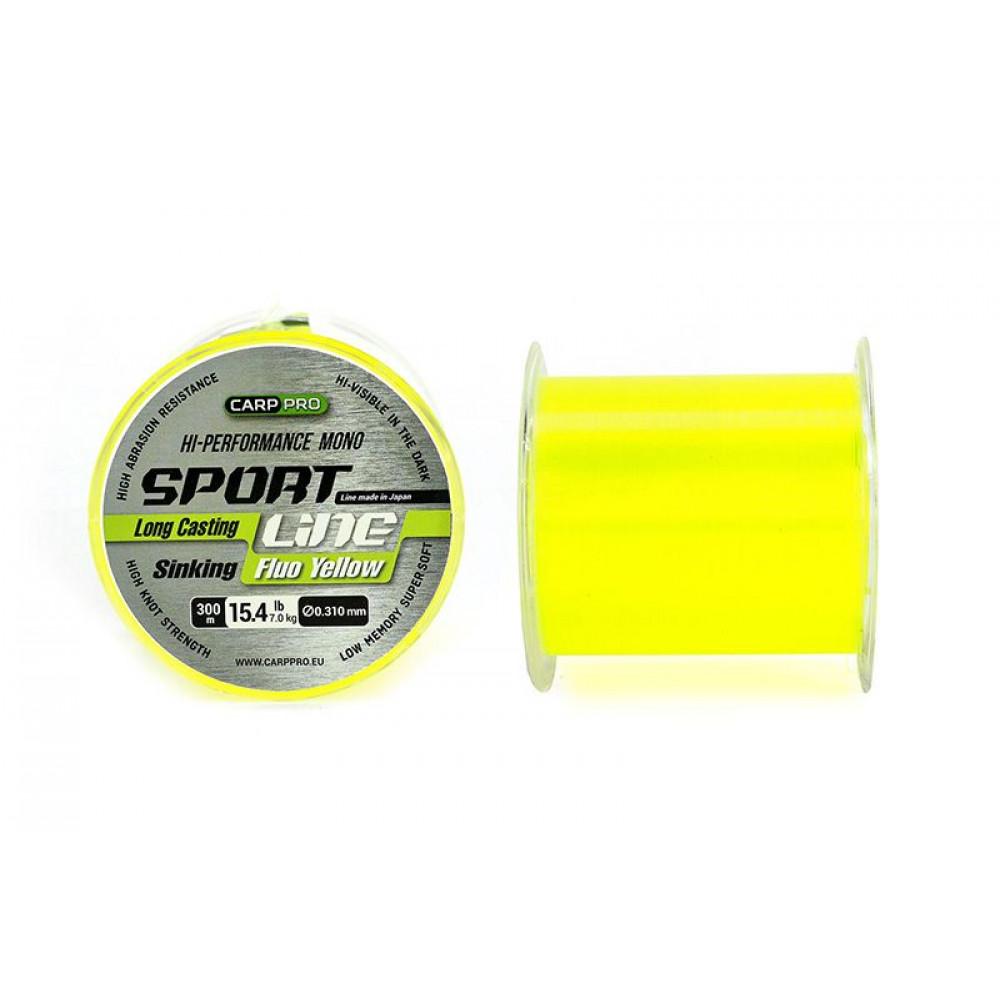 SPORT LONG CAST 300m 0.286mm FLUO YELLOW (CP2103-0286) 