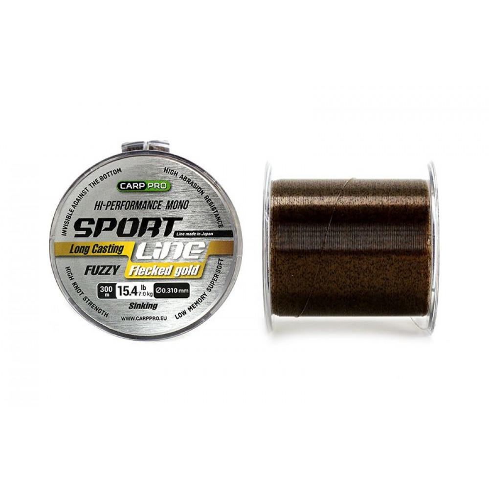 SPORT LONG CAST 300m 0.265mm FLECKED GOLD (CP2303-0265) 