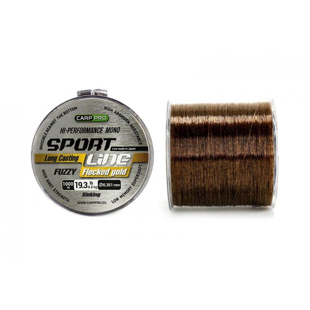 SPORT LONG CAST 1000m 0.351mm FLECKED GOLD (CP2310-0351) 