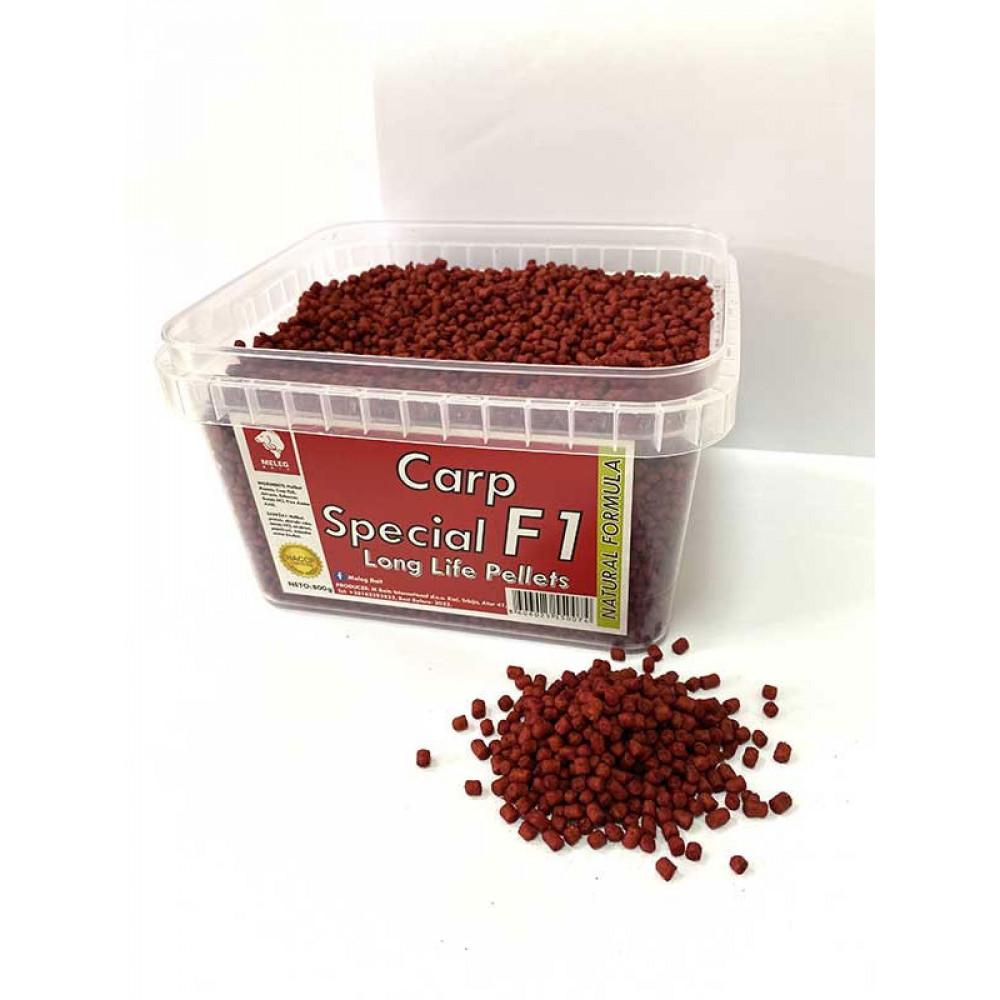 CARP SPECIAL PELLET 800g F1 PLUM SHELLFISH 