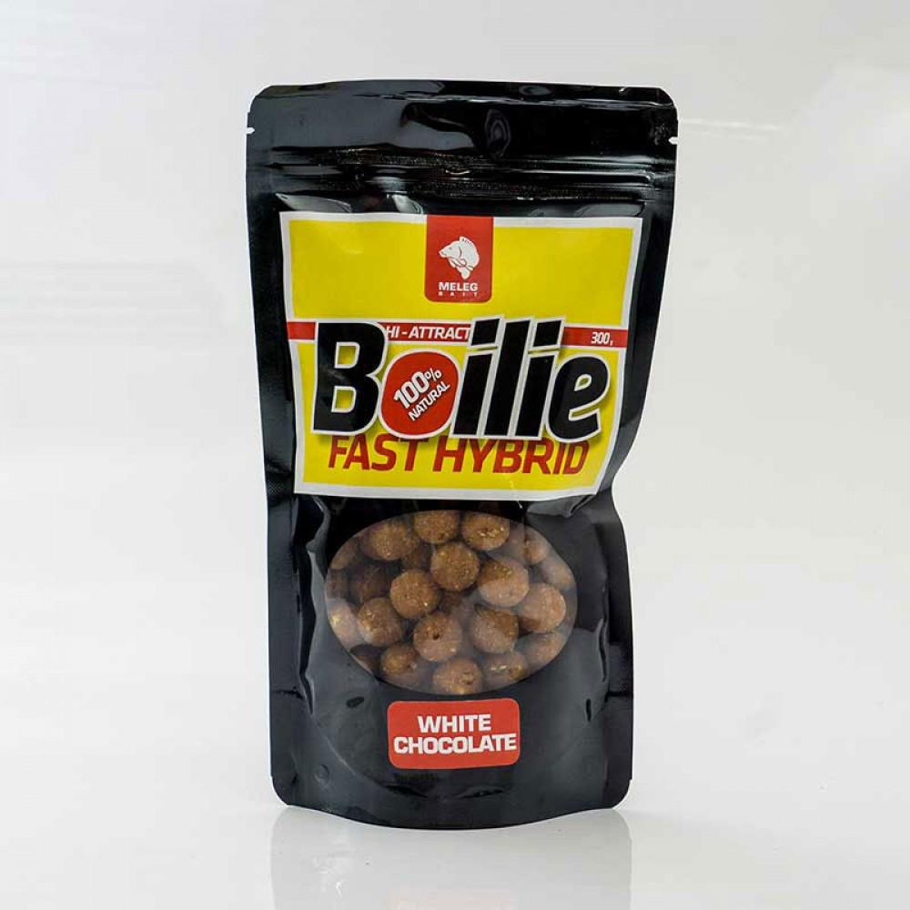 FAST HYBRID BOILIE 1kg 14mm - WHITE CHOCOLATE 