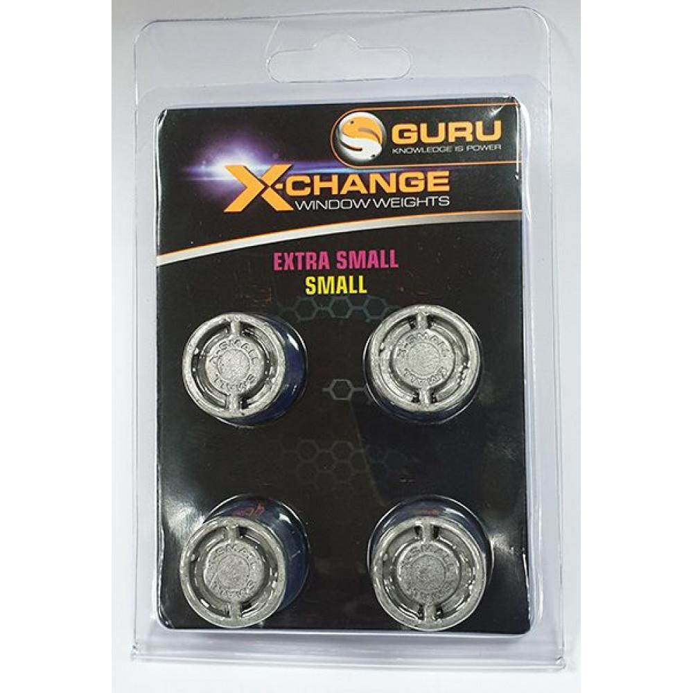 GURU WINDOW FEEDER X-SMALL/SMALL WEIGHT PACK LIGHT (GWF09) 