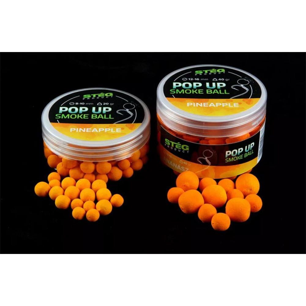 POP UP SMOKE BALL 8-10mm PINEAPPLE 20g (OLD-SP170901) 