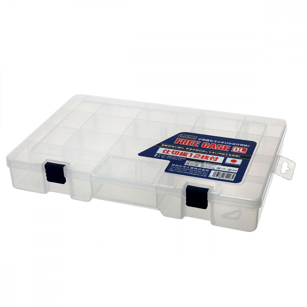 PLASTIC BOX FREE CASE OL (=FEEDER 1700) Clear 