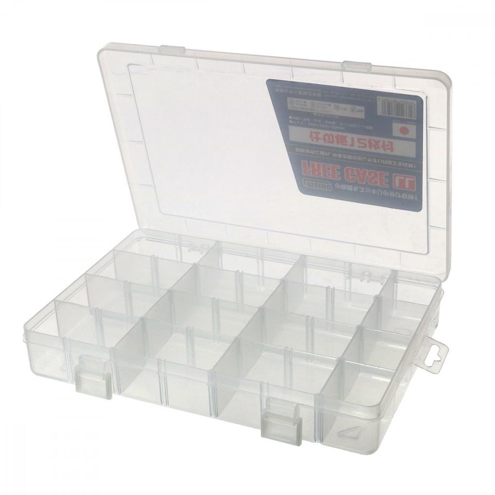 PLASTIC BOX FREE CASE LL (=FEEDER 1600) Clear 