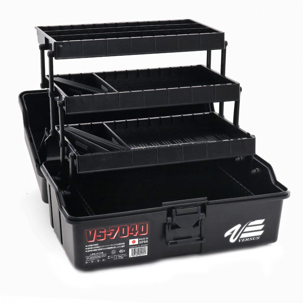 PLASTIC BOX VS-7040 Black 