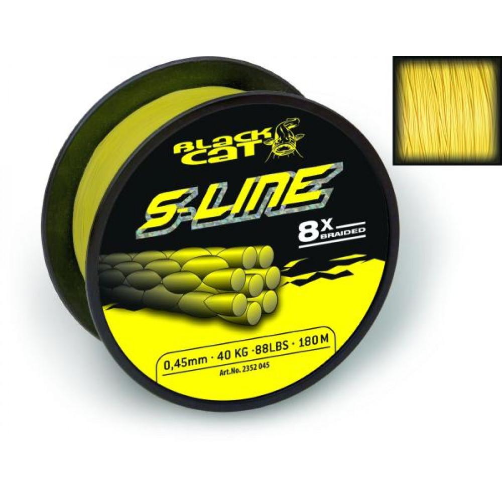 S-LINE 180m 0.45mm YELLOW (2352045) 