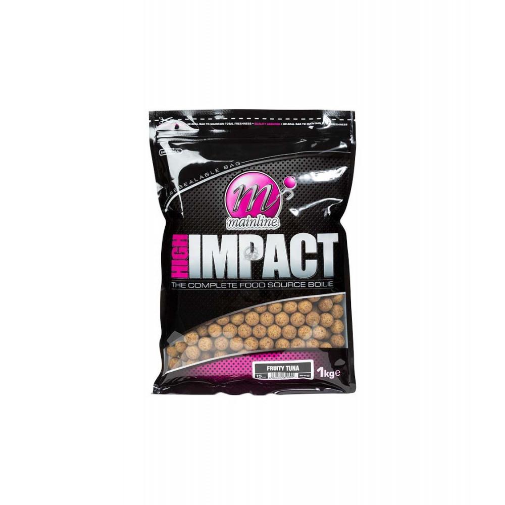 HIGH IMPACT BOILIES FRUITY TUNA 15mm 1kg (M23117) 