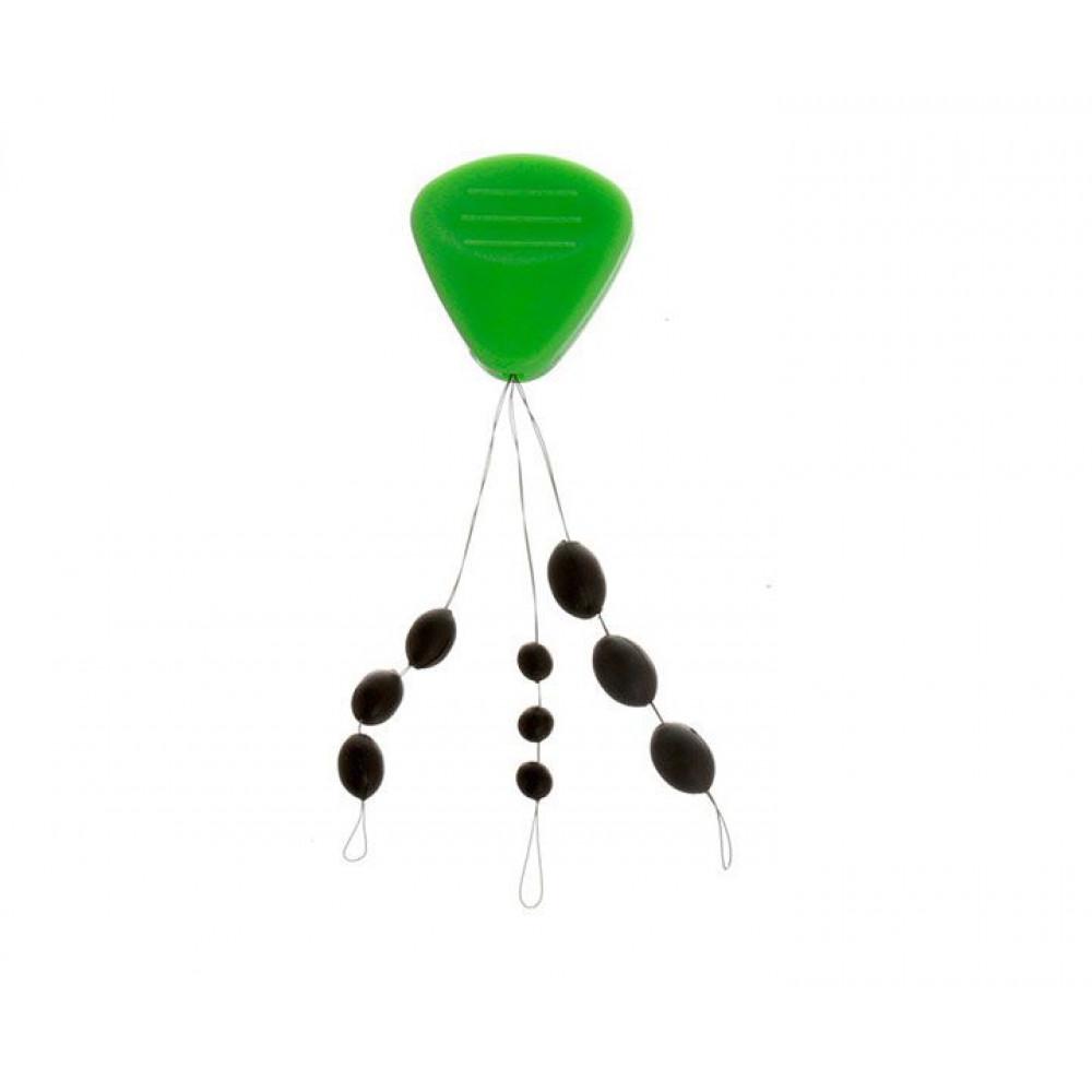 TUNGSTEN OVAL BEADS 4/6/8mm x 9pcs (CP3368) 