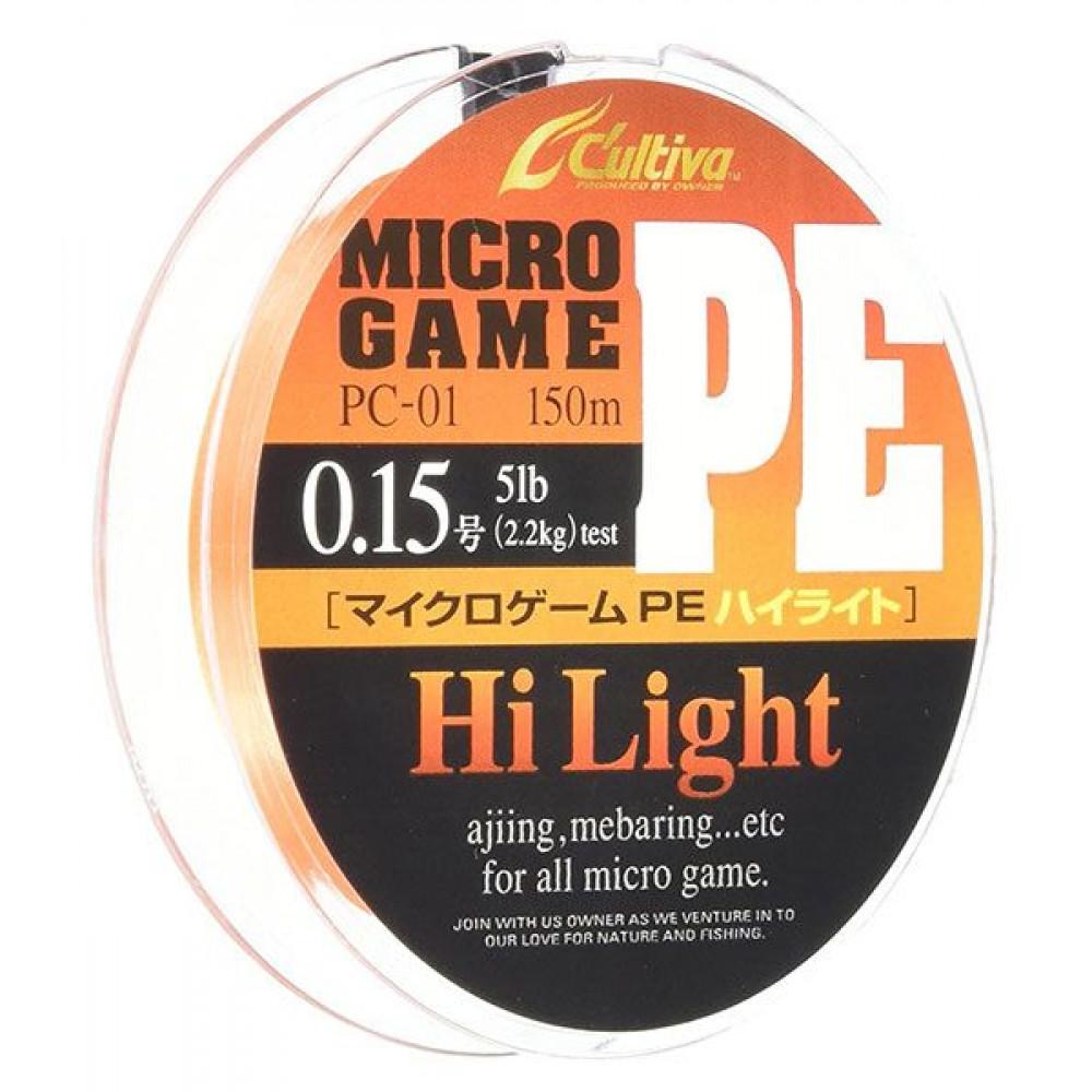 OWNER MICRO GAME PE 66094 (MICRO 3X) 150m #0.3 - 7.5lb - 0.105mm 