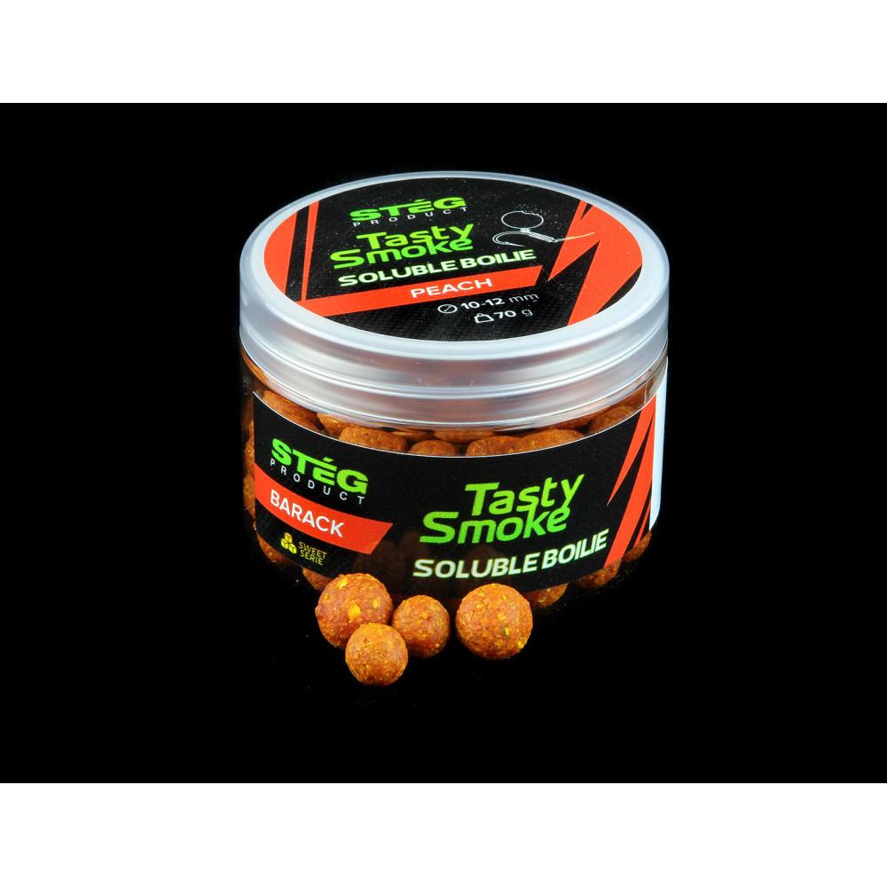 SMOKE SOLUBLE BOILIE - 16-20mm PEACH 70g (OLD-SP011858) 