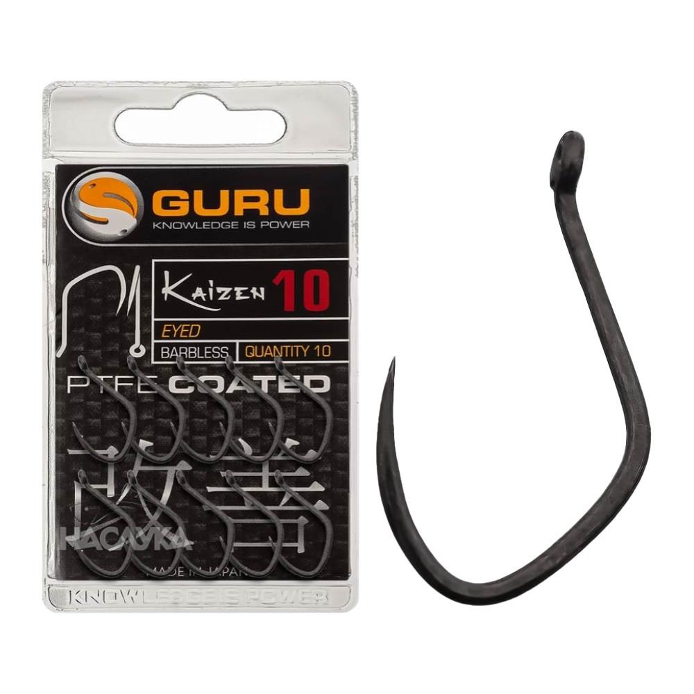 GURU KAIZEN EYED HOOK SIZE 10 (GKE10) 