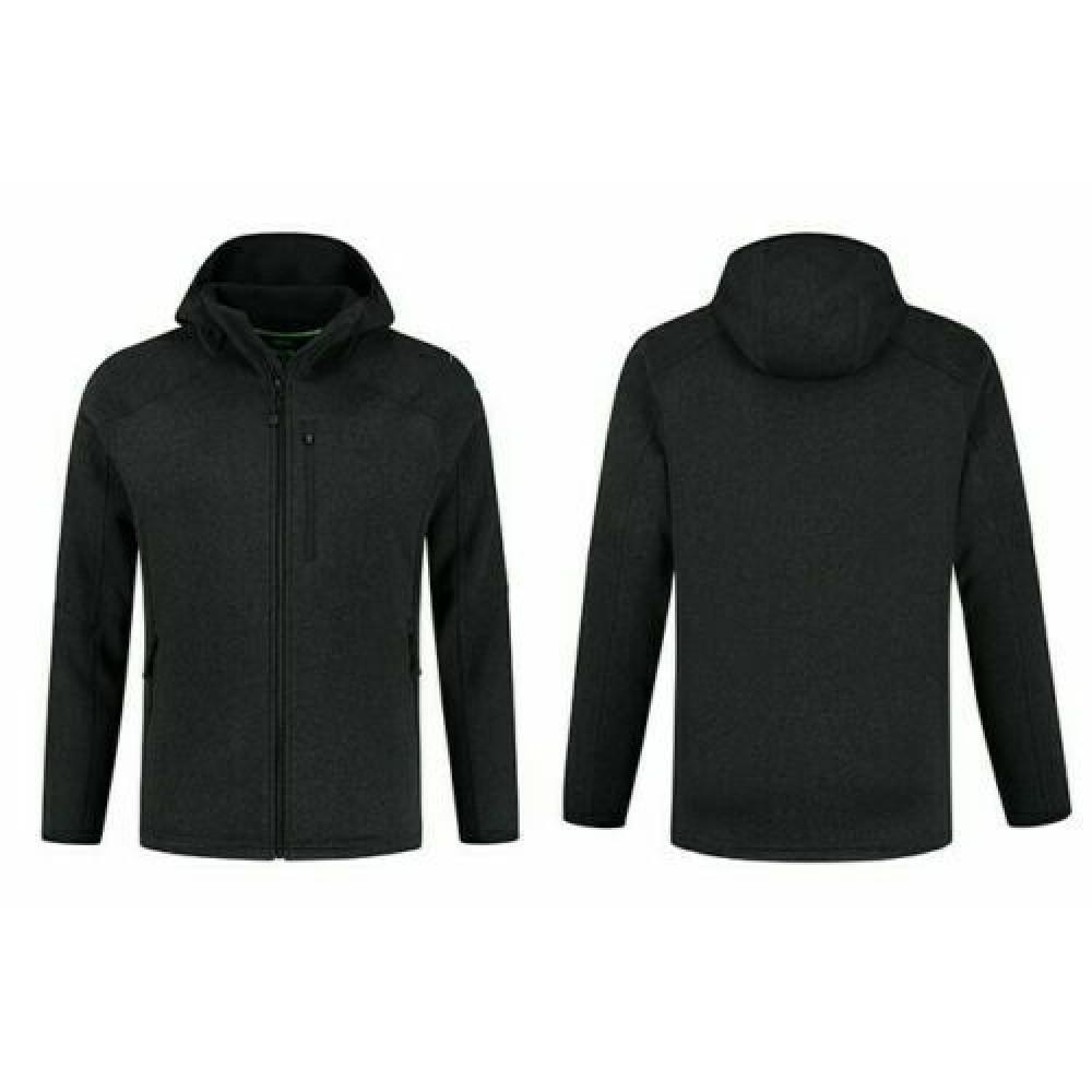 KORE POLAR FLEECE JACKET CHARCOAL L (KCL456) 