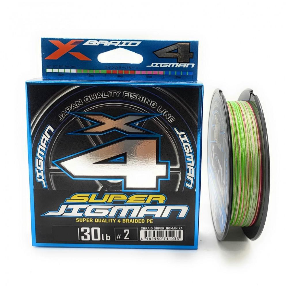 YGK X-BRAID SUPER JIGMAN X4 200m #1 18lb 