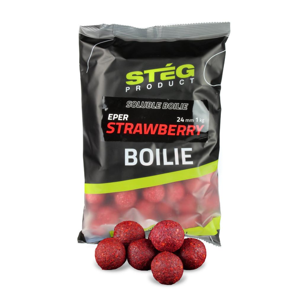 SOLUBLE BOILIE 20mm STRAWBERRY 1kg (SP112002) 