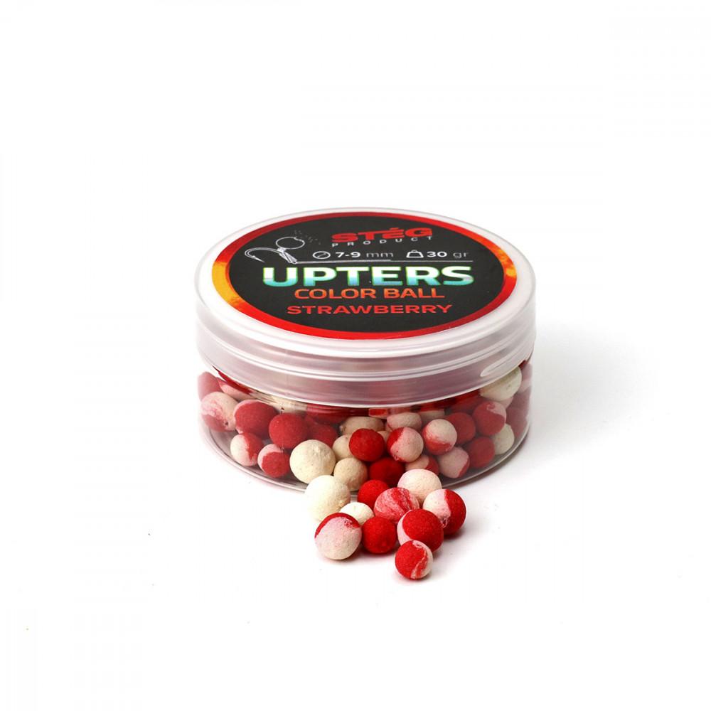 UPTERS COLOR BALL 7-9mm STRAWBERRY 30g (OLD-SP320902) 