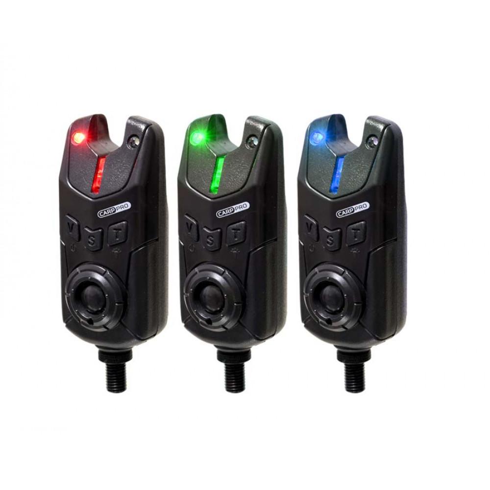 BITE ALARM HASTAM SET 3+1 WITH LAMP (6900-003) 