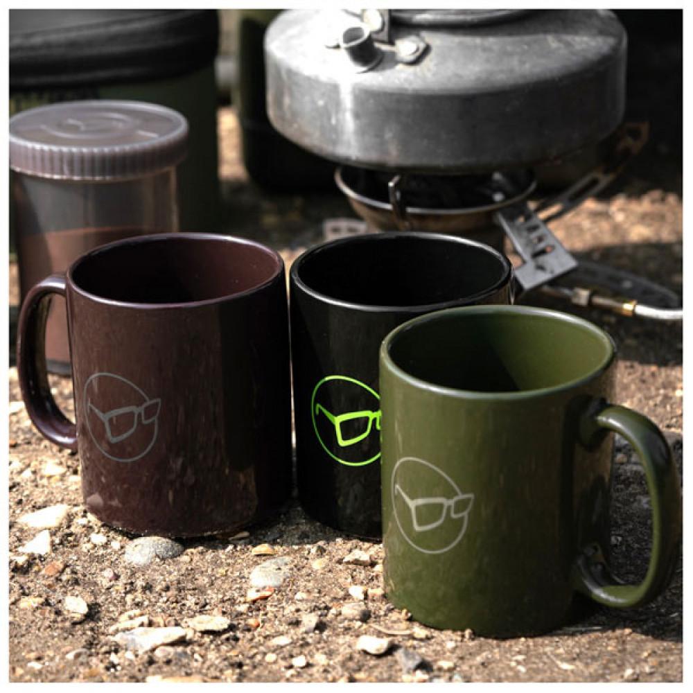 MUG GLASSES LOGO BURGUNDY (KLUG16) 