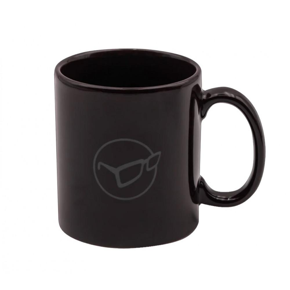 MUG GLASSES LOGO BURGUNDY (KLUG16) 