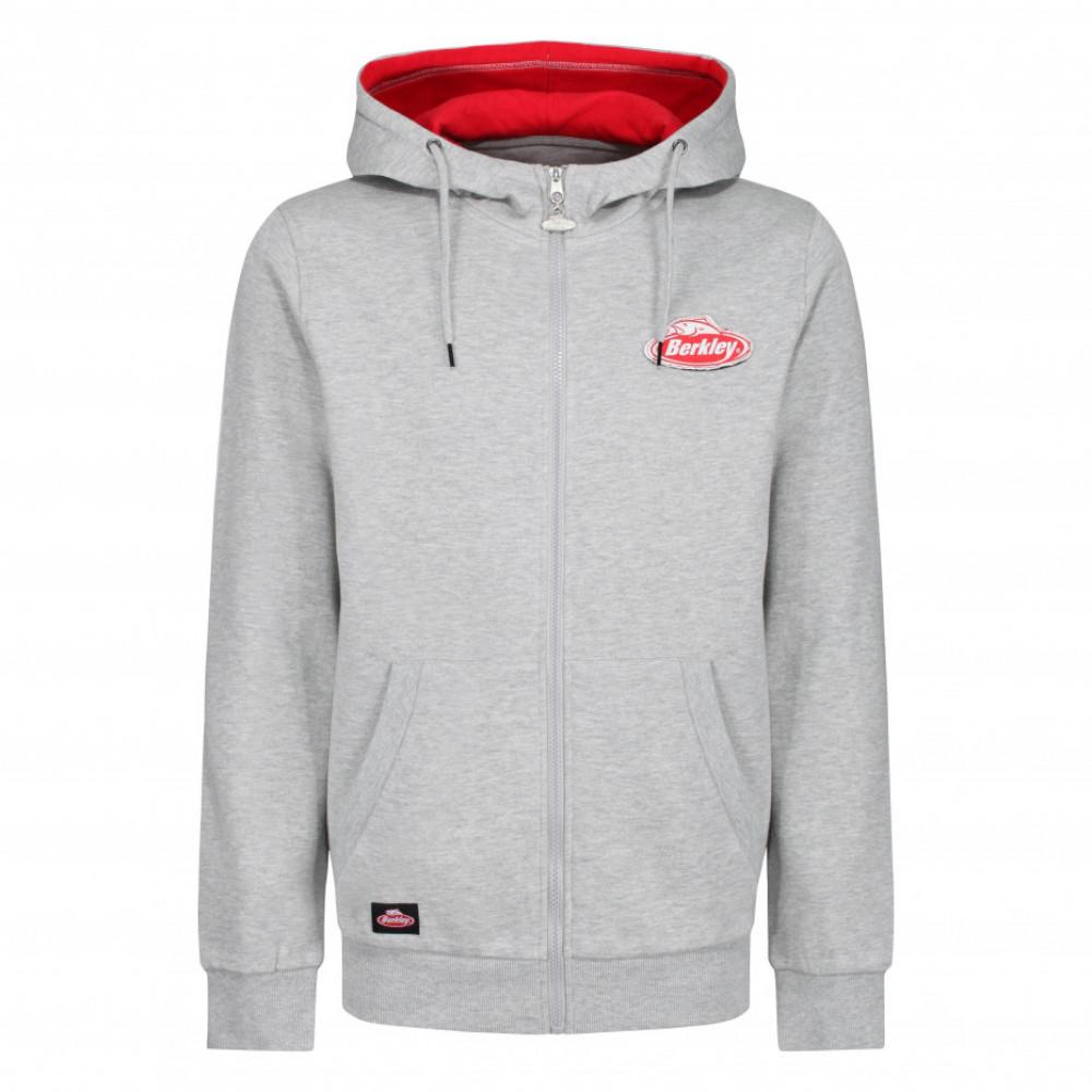 BERKLEY ZIPPED HOODY GREY M (1551315) 