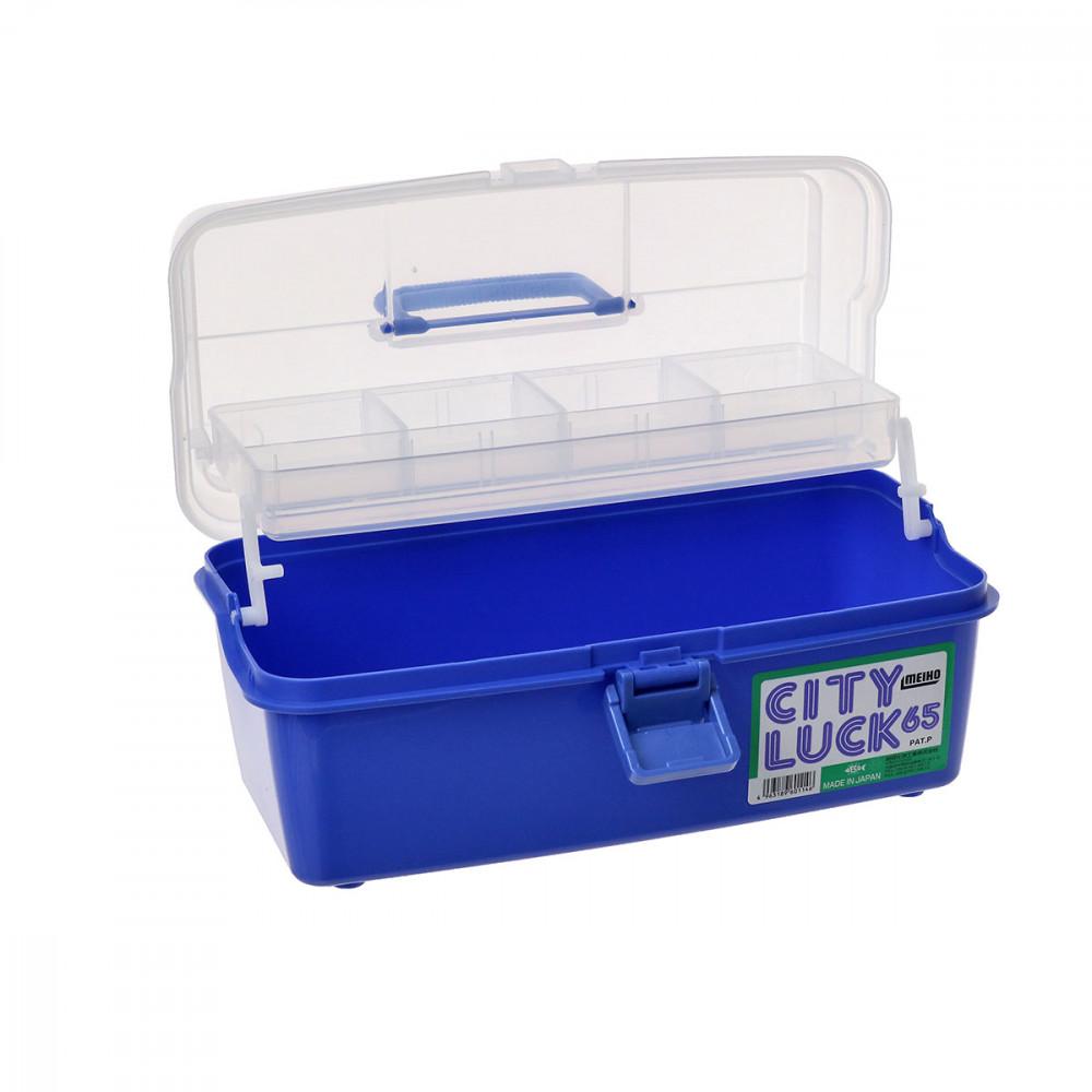 PLASTIC BOX CITY LUCK 65 Blue 