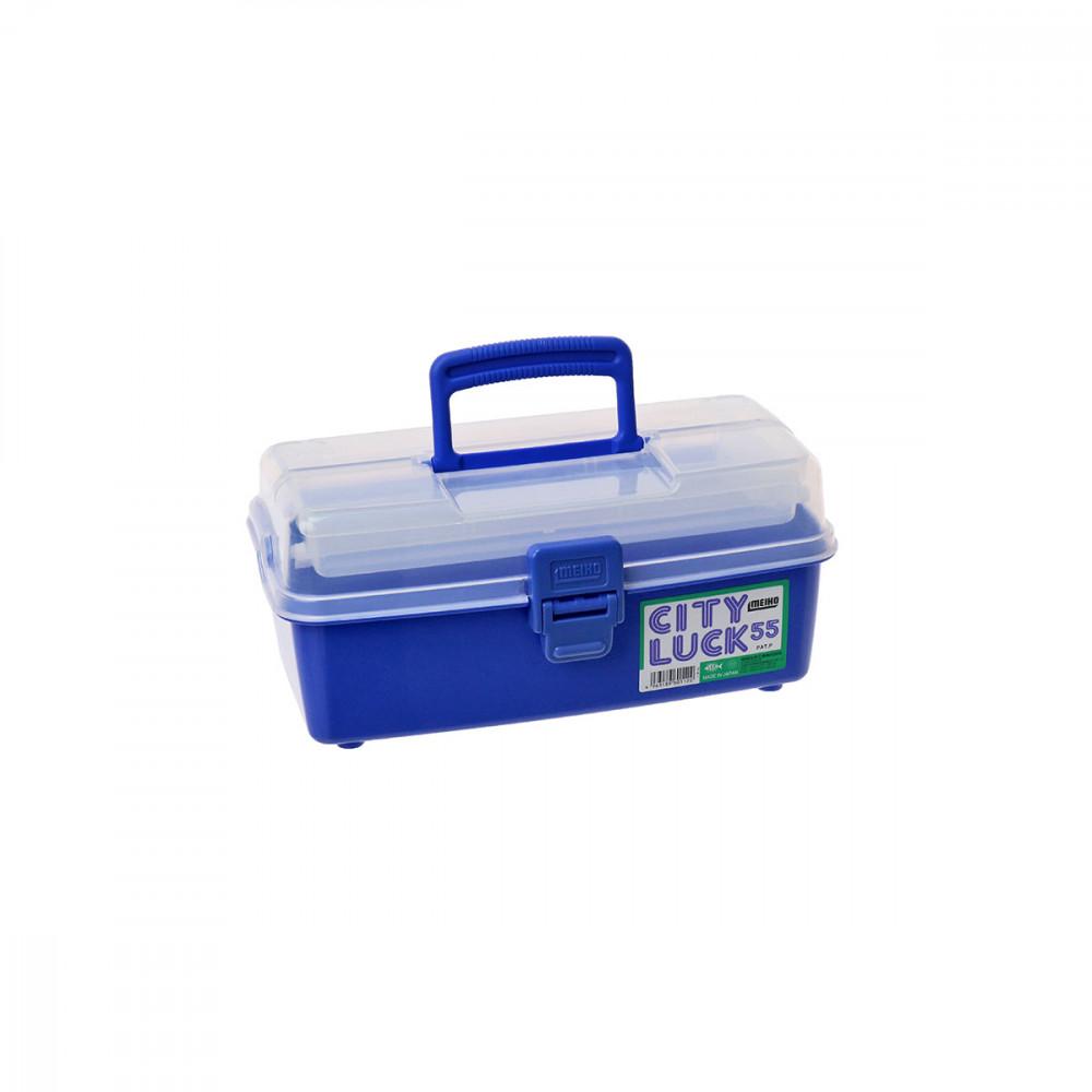 PLASTIC BOX CITY LUCK 55 Blue 
