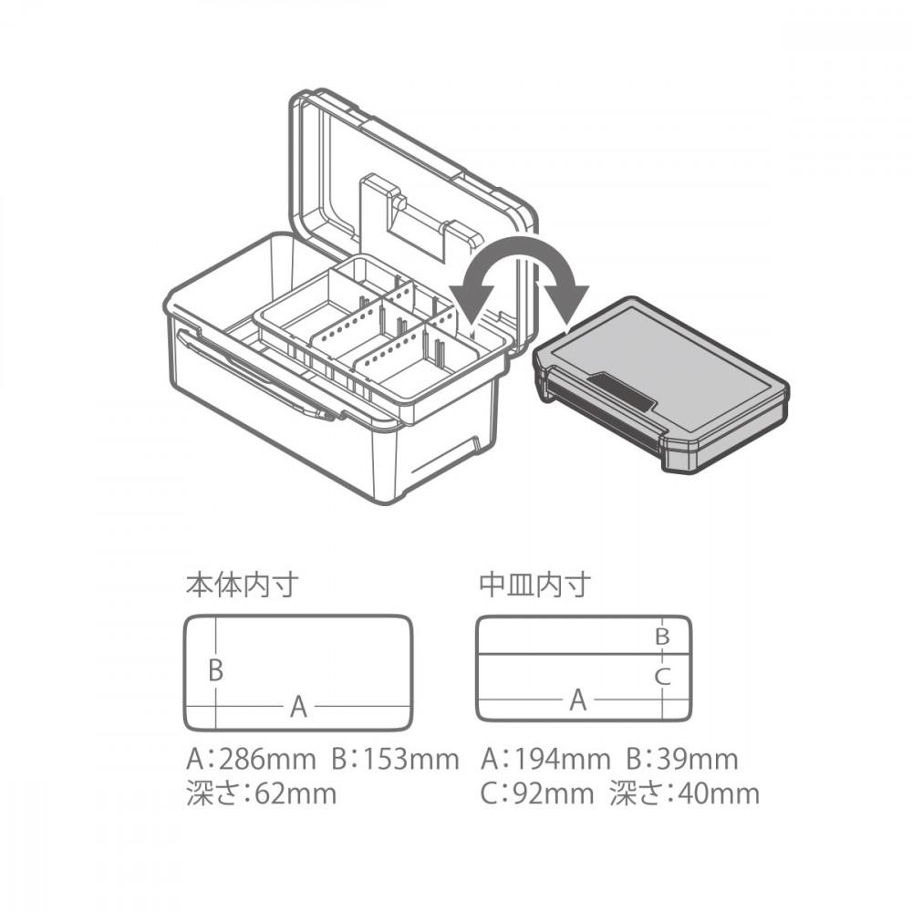 PLASTIC BOX NOVERTY L Blue 