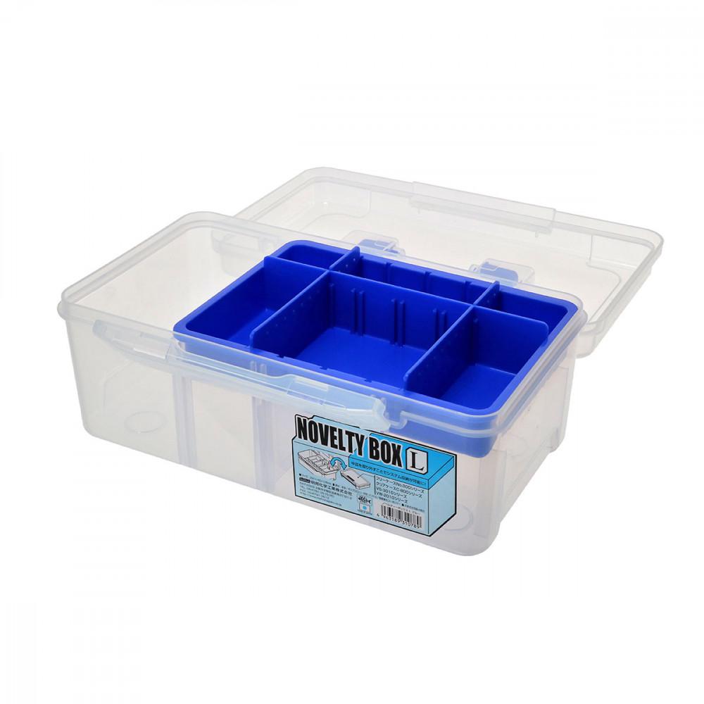 PLASTIC BOX NOVERTY L Blue 