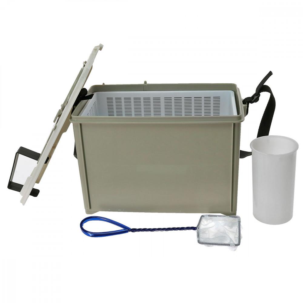 PLASTIC BOX IKIESA BAG S Gray 