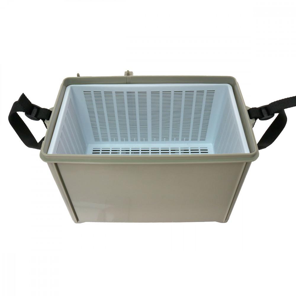 PLASTIC BOX IKIESA BAG S Gray 