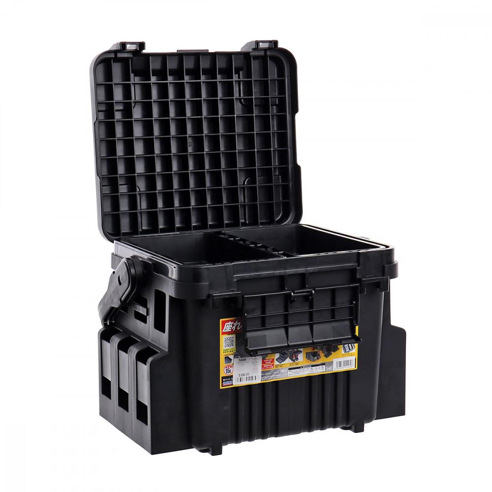 PLASTIC BOX VS-7080 Black 