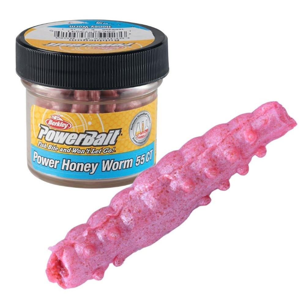 POWERBAIT HONEY WORMS 25mm BBLGUM (1506396) 