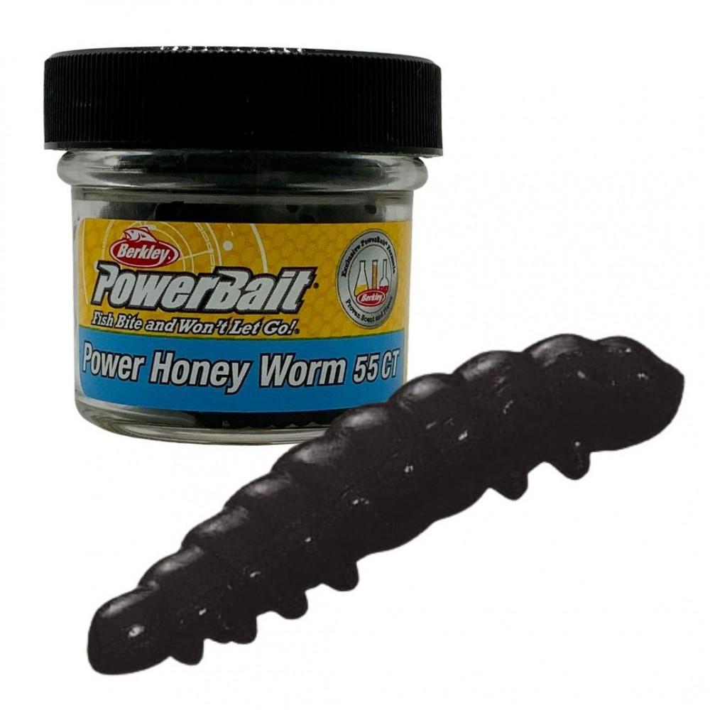 POWERBAIT HONEY WORMS 25mm BLACK (1506397) 