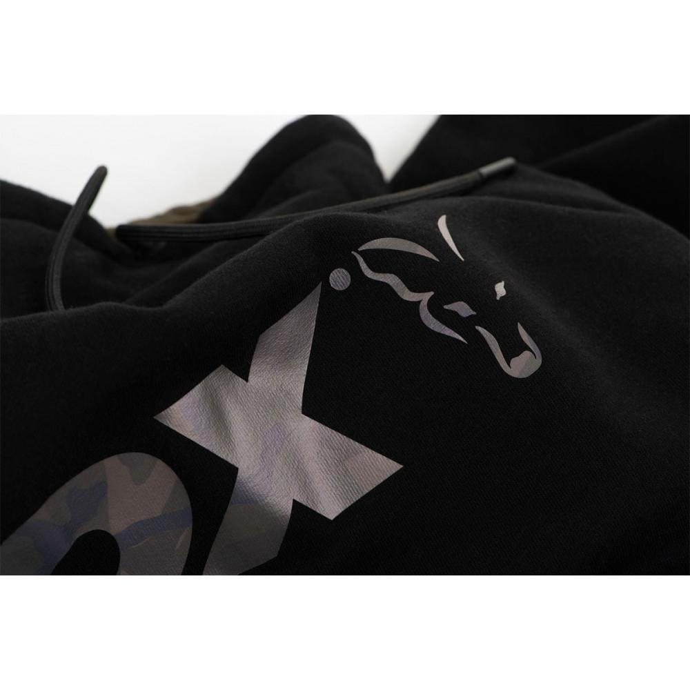 Fox Black / Camo Print Hoody - XL (CFX064) 