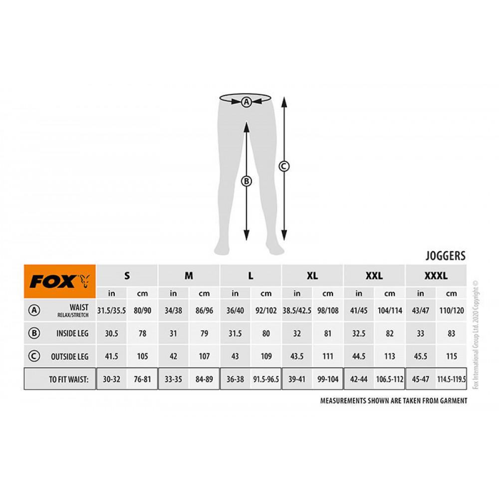 Fox Black / Camo Jogger - XL (CFX088) 