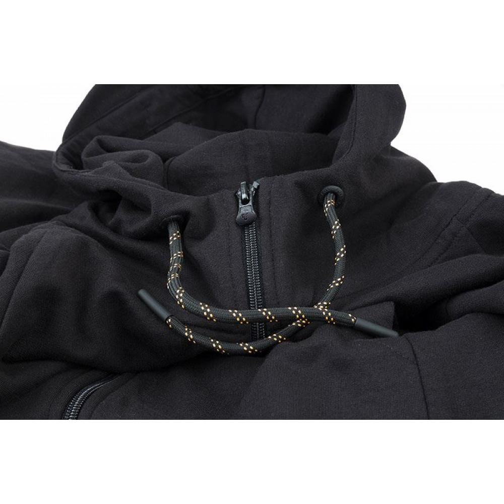 Fox collection Black / Orange LW hoodie - XXL (CCL029) 