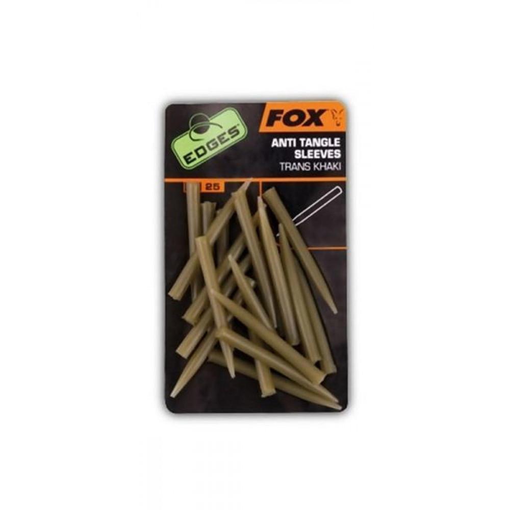 Edges Anti tangle sleeves x 25 trans khaki (CAC481) 