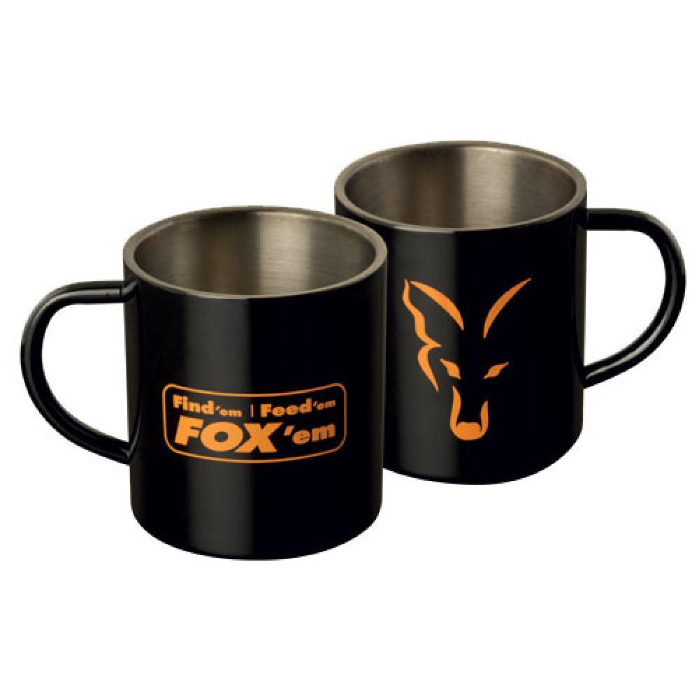 Stainless Black XL 400ml Mug FFF (CLU254) 