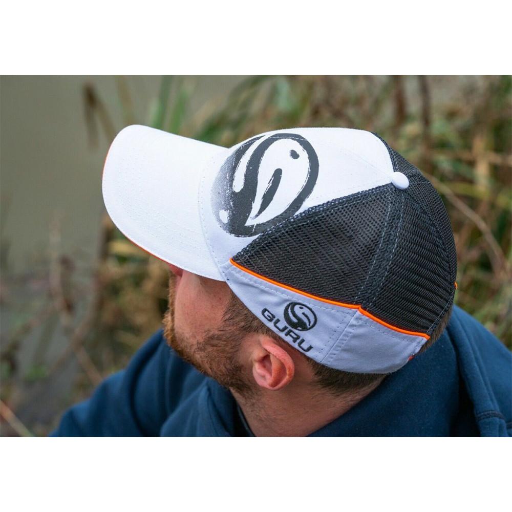 GURU WHITE TRUCKER CAP (GBC08) 