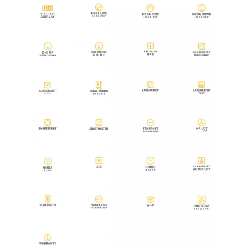 HELIX 7 CHIRP MSI G4N, CHIRP 2D, MEGA DI, MEGA SI 