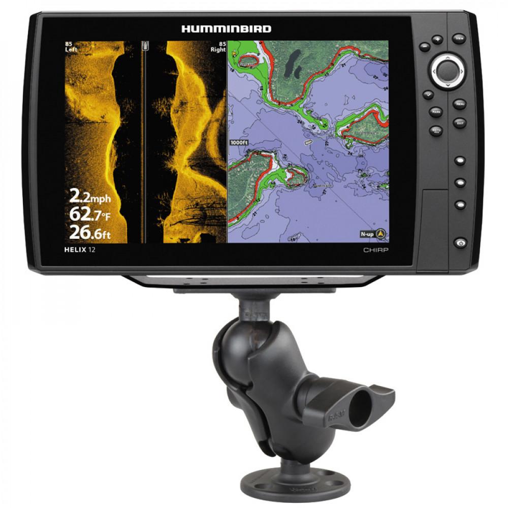 Ram Mount Komplet, Humminbird Helix 9, 10, 12 i Solix (RAM-D-202-25-C-202U) 