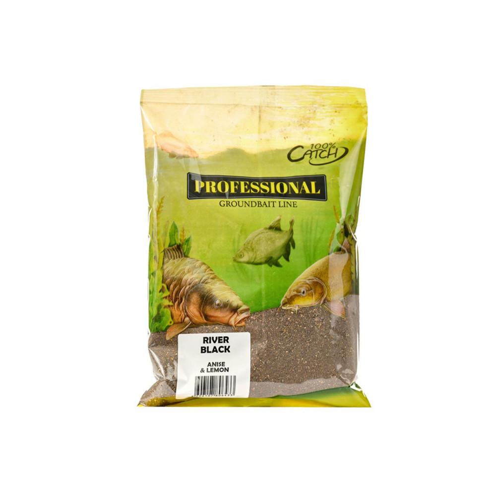 BL-PROFESIONAL GROUNDBAIT 900g RIVER BLACK - ANISE / LEMON 
